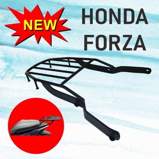 ราคาถูก forza ตะแกรงเหล็กพ่นสีดำ ตะแกรงเหล็กท้ายเบาะ honda forza