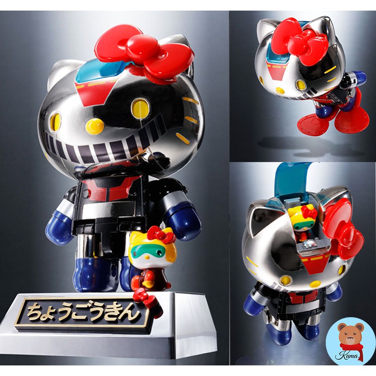 ✅พร้อมส่ง Hello Kitty Chogokin x Mazinger Z color Bandai🇯🇵ของแท้นำเข้า หุ่นเหล็กคิตตี้