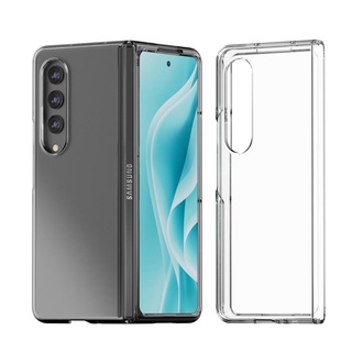 K-Max Clear Case for Samsung Galaxy Z Fold 4, Anti-yellowing, Shock Absorbent, Wireless Charging