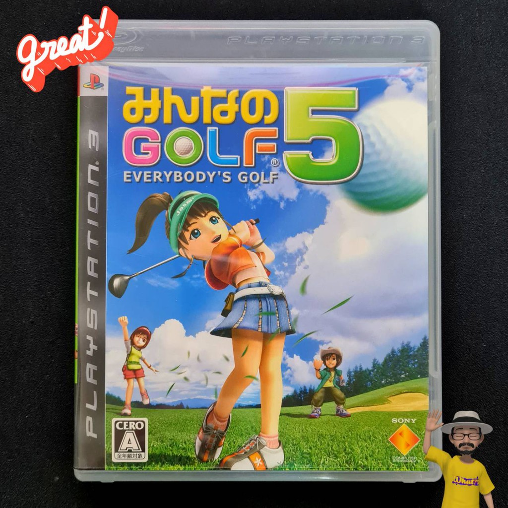 Everybody's Golf 5 แผ่นเกมส์แท้ PS3 มือสอง