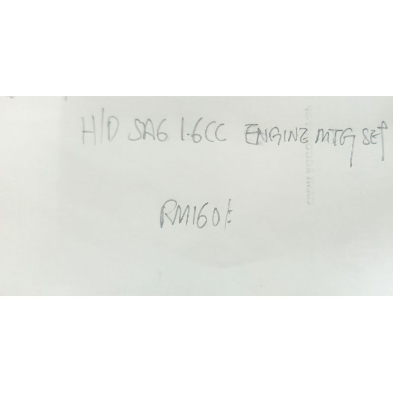 HONDA SA6 1.6CC ENGINE MOUNTING 1 ชุด
