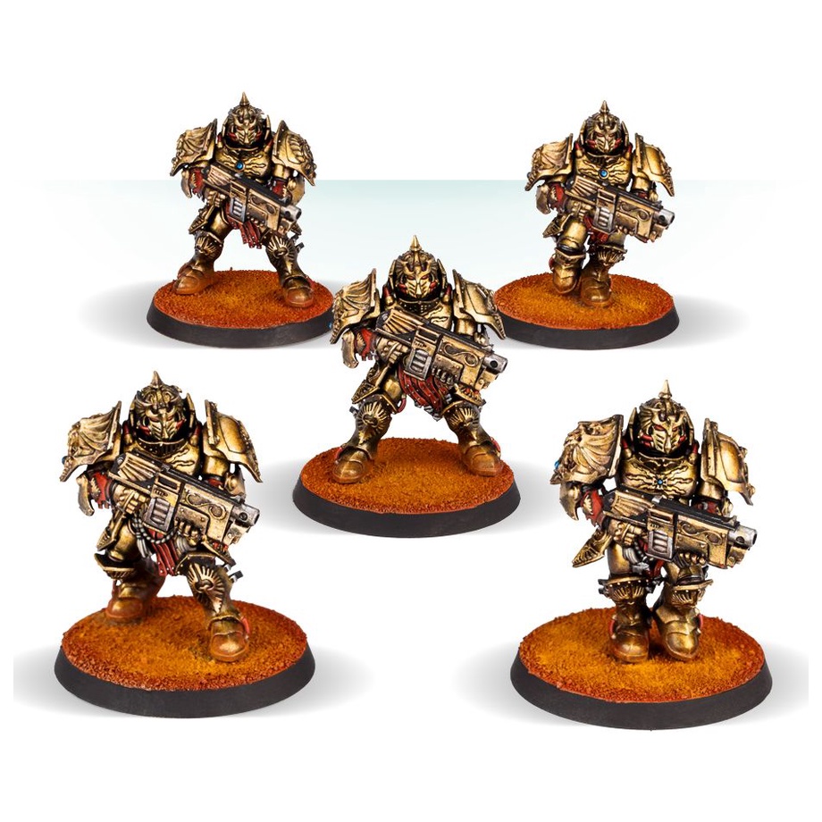 Warhammer 40k : Adeptus Custodes : Legio Custodes Sagittarum Guard Upgrade Set