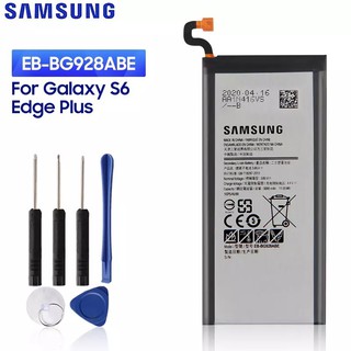 แบตเตอรี่ทดแทนสำหรับSamsung GALAXY S6 Edge Plus G9280 G928F G928V S6edge + EB-BG928ABE EB-BG928ABA