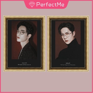 【PM】Wang Yibo Xiao Zhan ภาพจิตรกรรม 5D ติดประดับเพชร diy สําหรับติดตกแต่งผนังบ้าน 30x40ซม.