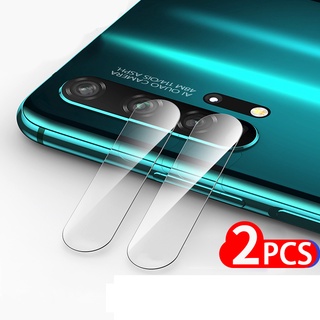 2Pcs ฟิล์มกระจกนิรภัยกันรอยกล้องหลัง Huawei P20 P30 P40 Lite Pro Mate 20 Nova 3I 5T 7I 7 Se Honor 8X Y7A Y9 Y7 2019 Y7P Y5P Y6P Prime