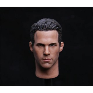 1/6 Scale Ryan Reynolds Deadpool Head Sculpt Model For 12" Figure Body Toy