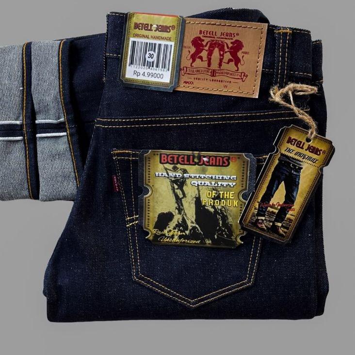 ราคา . SELVEDGE DENIM/SELVEDGE DENIM ACCENT 15 OZ/SELVEDGE CONVECTION/กางเกงยีนส์กางเกงยีนส์ทรงกระบอ