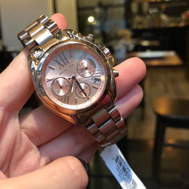 mk mini bradshaw rose gold