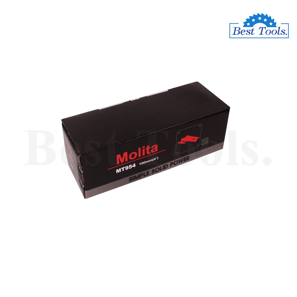 MOLITA เครื่องเจียร์ เครื่องเจียร์ไฟฟ้า ลูกหมู 4 นิ้ว 1100W รุ่น MT954เหลือง ฟรีใบตัด - รูปที่ 4
