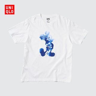 Uniqlo เสื้อยืดแขนสั้น พิมพ์ลาย MICKEY สําหรับผู้ชาย และผู้หญิง (UT) 447171