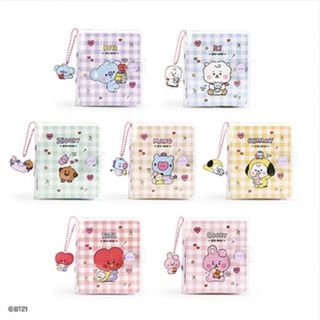 [BT21] พร้อมส่ง สมุดโน๊ต ไดอารี่ BINDER NOTE LITTER BUDDY