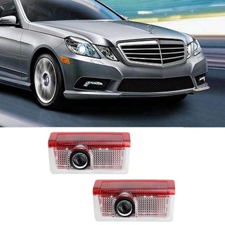 ไฟโปรเจคเตอร์เลเซอร์ ลายโลโก้รถยนต์ สําหรับ Mercedes AMG Auto Logo Laser Projector Welcome Lamp Emblem FIt Benz Class A B C E W176 W246 W205