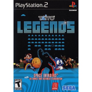 Taito Legends แผ่นเกมส์ ps2