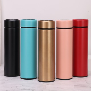 ขวดน้ำ กระบอกน้ำสูญญากาศ ความจุ 450 ml. (A0081) พร้อมหน้าจอ LCD แสดงอุณหภูมิ ขวดน้ำเก็บความร้อนและความเย็น