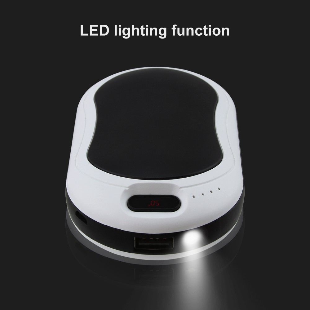 Usb Massage Fashlight Phone Hand Warmer Charger พลังงานมือถือ