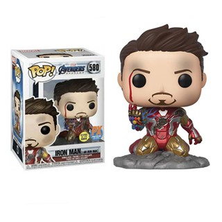 Funko Pop ! ของเล่นโมเดลหุ่น Iron Man Tony Stark