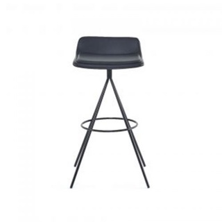 modernform เก้าอี้บาร์สูง รุ่น BAR STOOL  R1079 ขา เหล็กดำ