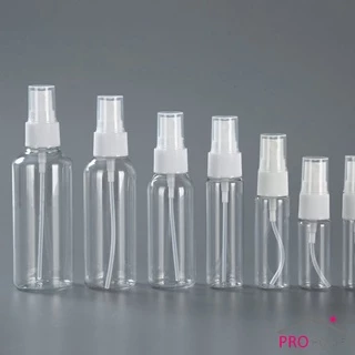 ขวดใส่สเปรย์พกพา ขวดสเปรย์ สีใส ขวดสเปรย์น้ำหอม มี ขนาด 30 50 100 มล Transparent spray bottle