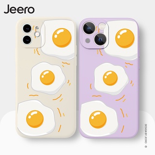 JEERO เคสไอโฟน เคสซิลิโคนนุ่มขอบเหลี่ยมกันกระแทกการ์ตูนตลก เคสโทรศัพท์ Compatible for iPhone 13 12 11 Pro Max SE 2020 X XR XS 8 7 6 6S Plus พลัส C100