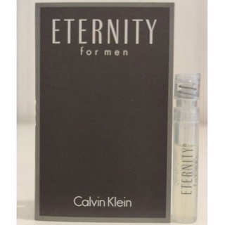 Vial 💢 Calvin Klein  ☁️ Eternity for men EDP 1.2 ml ป้ายไทย น้ำหอมชนิดพกพา ไวออลแท้💯