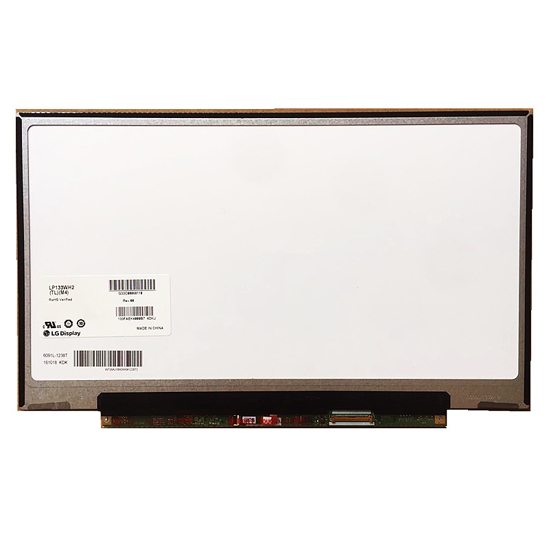 หน้าจอ LCD แล็ปท็อป 13.3 นิ้ว 40pin B133XW07 V.1 LP133WH2 TLM4 L4 LTN133AT25-601LT133EE09B00 D00