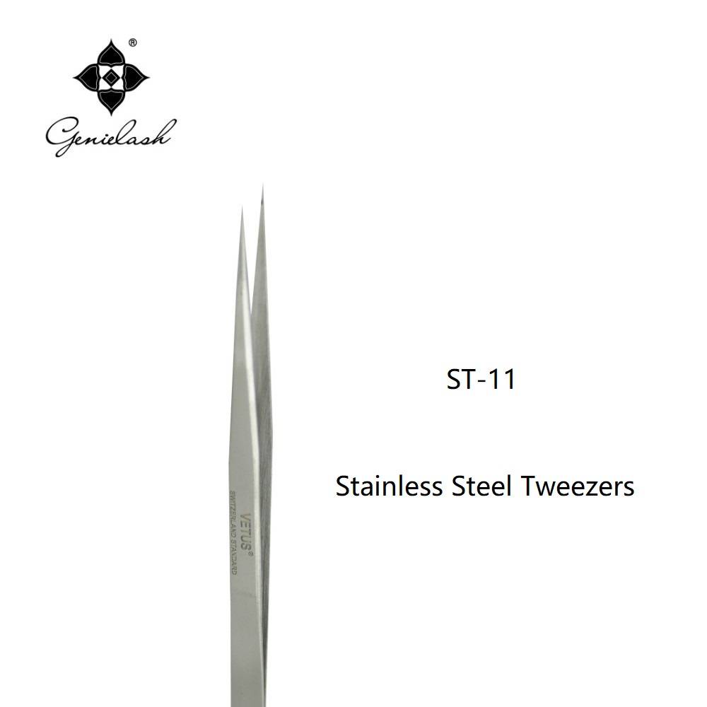 แหนบสแตนเลส St-11Vetus สําหรับต่อขนตา