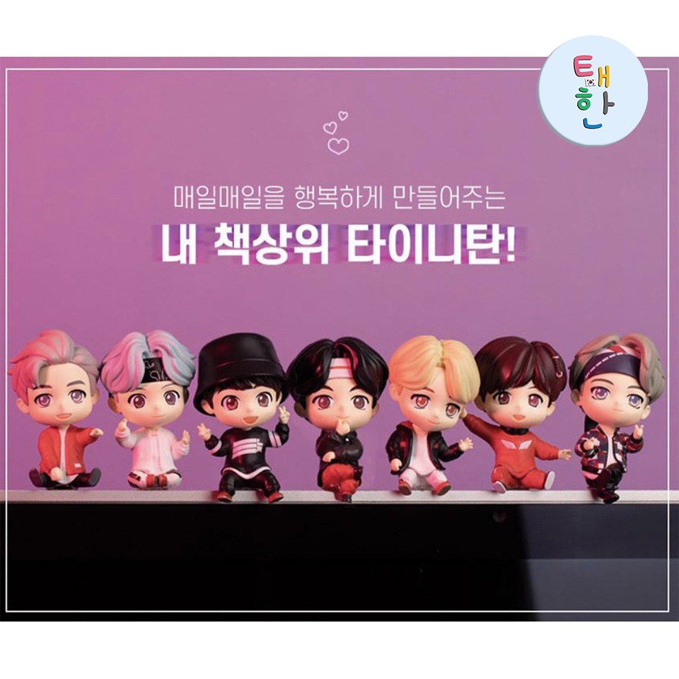 พร้อมส่ง [BTS] TinyTAN monitor figure 'MIC DROP' ver.
