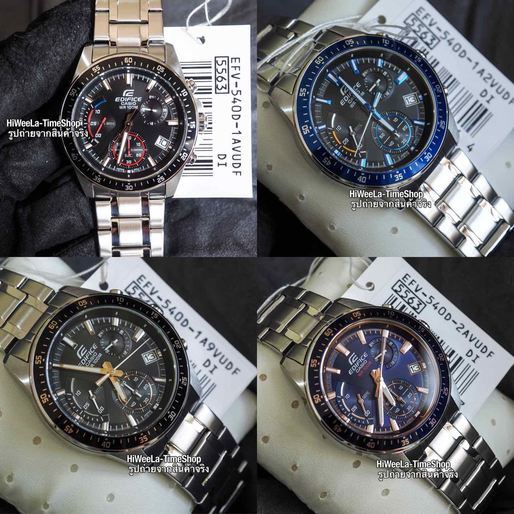 นาฬิกาข้อมือผู้ชาย Casio , Edifice ประกัน0 : MTP-1374D , EFV-540D ,EFV-550D ,EFV-570D ,EFV-552D
