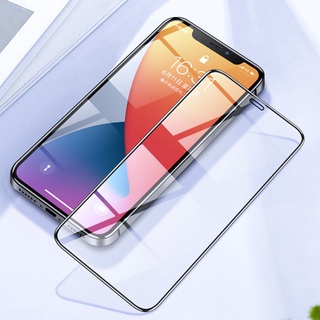 ฟิล์มกระจกนิรภัยกันรอยหน้าจอ 9D สําหรับ i ip6 7 8 se2020 7plus 8plus xs xr max 11 12 13 pro 14 14plus