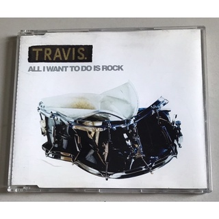 ซีดีซิงเกิ้ล ลิขสิทธิ์ มือ 2 สภาพดี...229 บาท “Travis” ซิงเกิ้ล "All I Want to Do is Rock" แผ่นหายาก Made in Austria