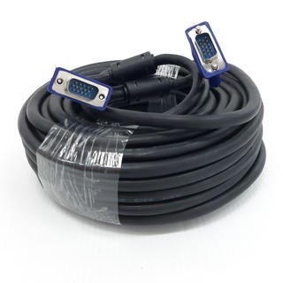 สาย VGA 3+6 ต่อจอคอม/ต่อโปรเจ็คเตอร์ สายยาว25M/30M/50M