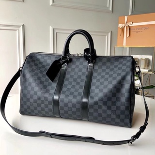 [ทักแชทก่อนสั่งซื้อ] LV keepall 45 cm  งานนดีสุด เทียบแท้ size 45