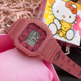 นาฬิกาคิตตี้ ดิจิตอล kitty watch สีหวานๆ