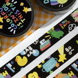 🛼📓Darky Darky💟13Famille masking tape