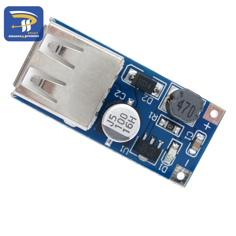 โมดูลบูส DC-DC (0.9V ~ 5V) 600mA Boost Converter Step...