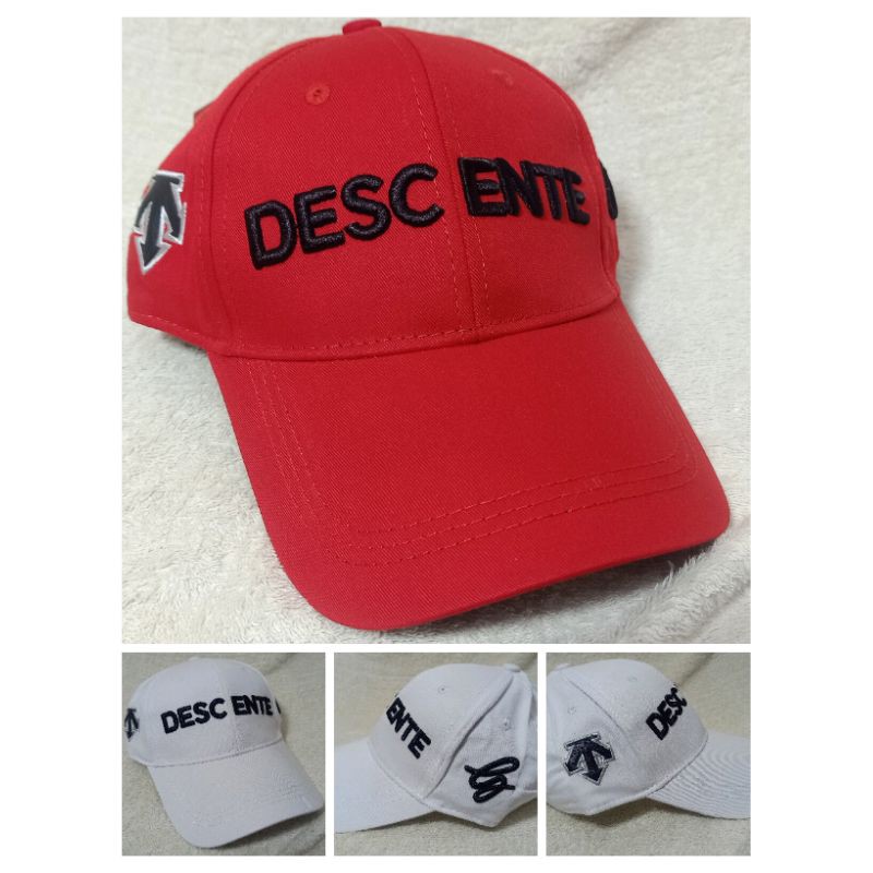 หมวกเต็มใบไม่มีมาร์กเกอร์ Descente 2024, Descente Golf Full Caps without marker 2024 Collections!