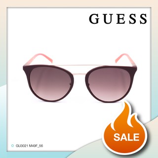 แว่นกันแดด GUESS รุ่น GU3021 สี 49F ไซส์ 56