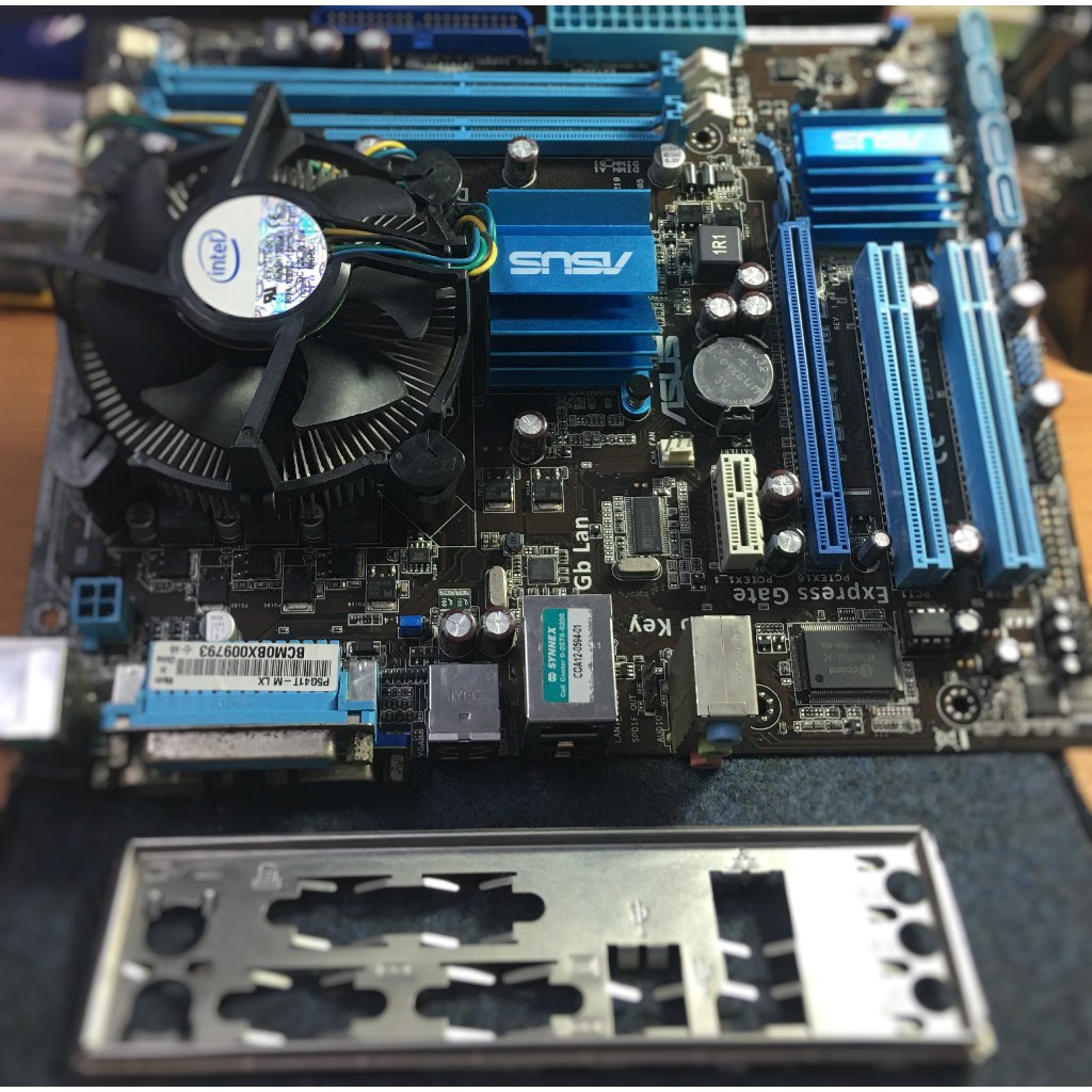 775 Asus P5G41T-M LX + intel Q9400
