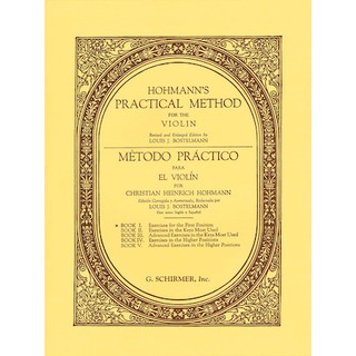 Hohmanns Practical Method for the Violin Book 1