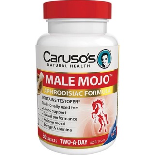 แบรนด์ Carusos สูตร Natural Health Male Mojo