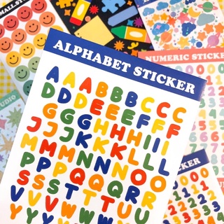 Alphabet Sticker | Col. 1