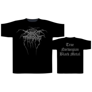 ลดราคา DARKTHRONE - เสื้อยืดโลหะสีดํานอร์เวย์ที่แท้จริง m(^