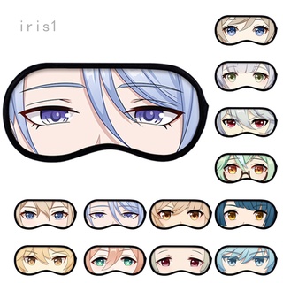 แผ่นปิดตานอนหลับ แบบลําลอง ลายการ์ตูนอนิเมะ Genshin Impact Eye Patch