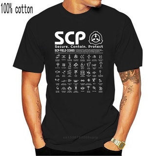 [S-5XL]เสื้อยืด พิมพ์ลาย Scp Field Codes สไตล์ฮิปฮอป สําหรับผู้ชาย