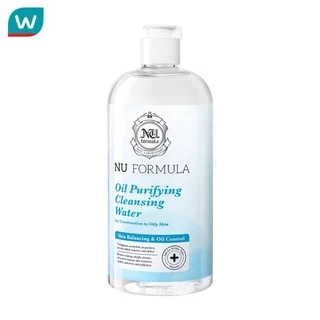 Nu Formula นู ฟอร์มูล่า ออยล์ เพียวริฟายอิ้ง คลีนซิ่ง วอเตอร์ 510 มล.