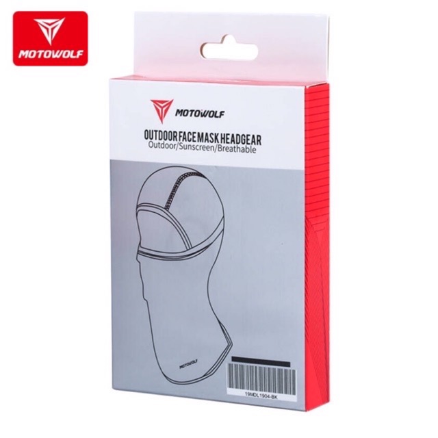 [ซื้อใน Live ลด 50%]🔥 MOTOWOLF MDL 1904 หมวกโม่ง ผ้าโม่ง โม่ง สำหรับขับขี่มอเตอร์ไซด์ ใส่กลางแจ้ง Buff ผ้าบัฟ รูปที่ 4