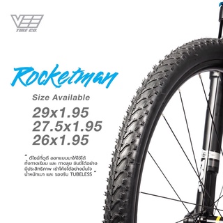 ยางนอกเสือภูเขา VEETIRECO. ROCKET MAN 26" 27.5 " 29" น้ำหนักเบา(มีให้เลือกทั้งยางอย่างเดียวและยางพร้อมยางใน)