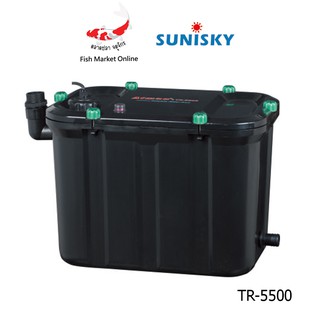 เครื่องกรองน้ำ เครื่องกรองน้ำตู้ปลา ตู้ปลา SUNISKY รุ่น TR-5500