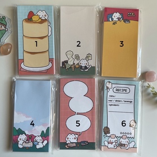 พร้อมส่ง Memo pad Mayo cat•แบ่งขาย