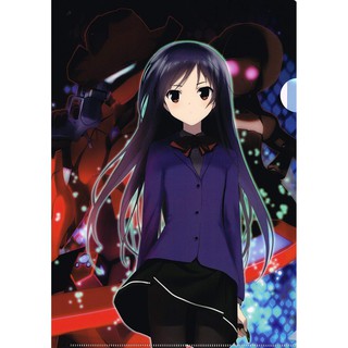 แฟ้ม A4 Anime - Dengeki Bunko Exhibition Limited Clear File Accel World